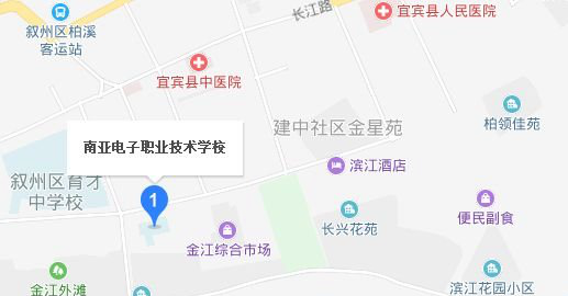 宜宾南亚电子职业技术学校地址及乘车路线