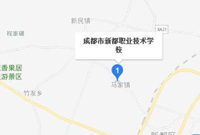 成都市新都职业技术学校地址及乘车路线