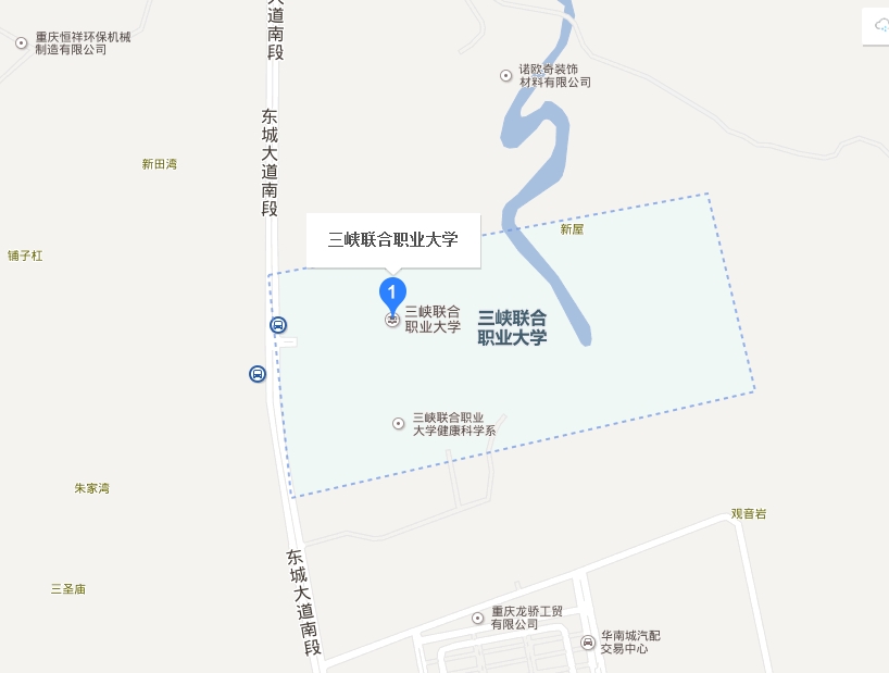 三峡联合职业大学护理专业轻轨路线