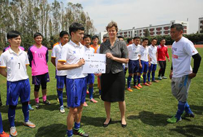 英国驻华大使吴百纳到云南农业大学访问 英国驻华大使吴百纳到云南农业大学访问