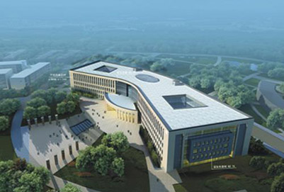 成都理工大学图书馆全景