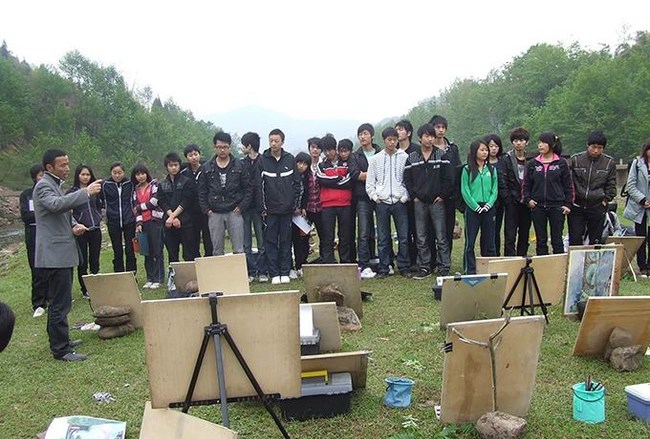 四川省达县职业高级中学文化艺术专业部3