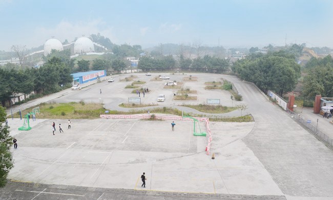 自贡市飞鱼职业学校汽车驾驶训练场