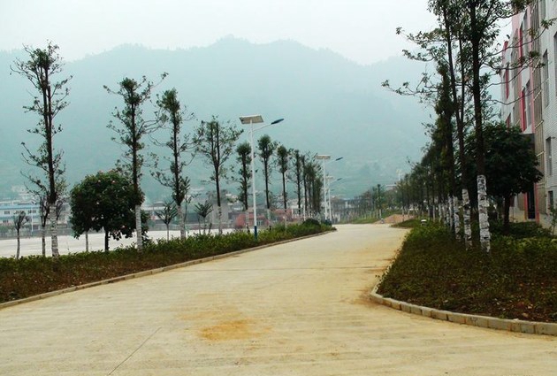 四川省筠连县职业技术学校（筠连职教中心）校园一角