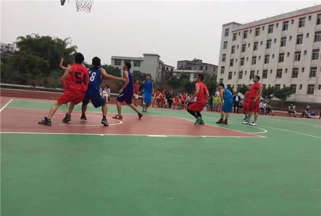 宜宾县高场职业中学校(高场职中)篮球比赛