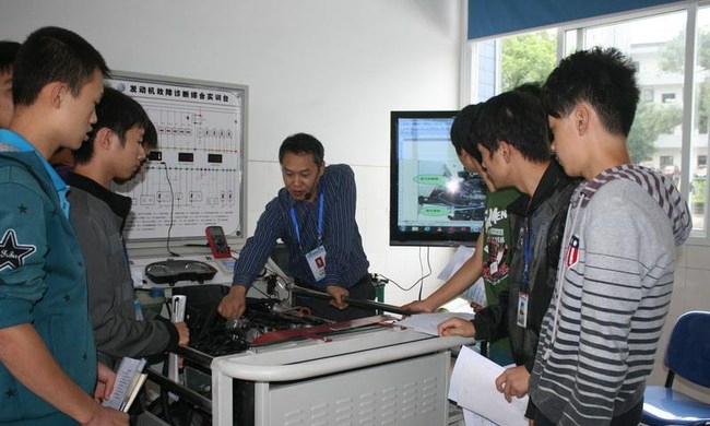 泸州市职业技术学校汽车实训基地1