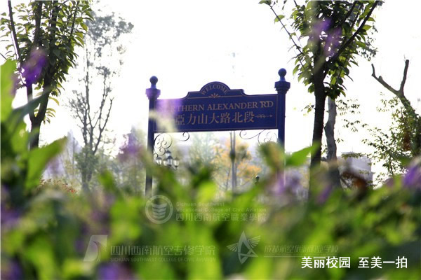 四川西南航空职业学院学校环境实拍图片