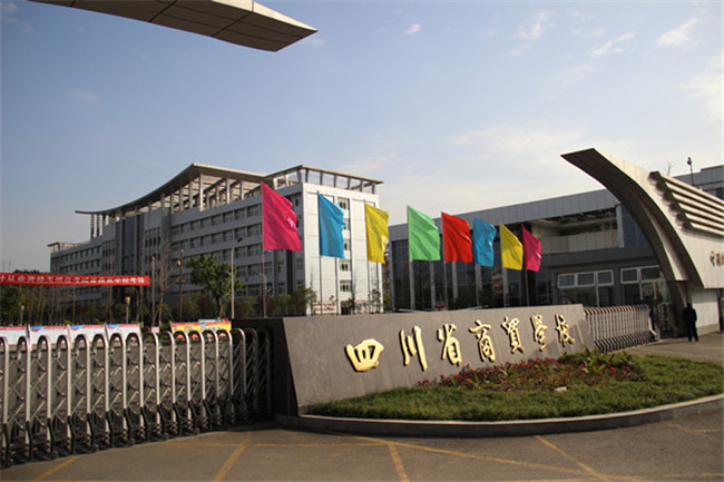 四川省商贸学校图片