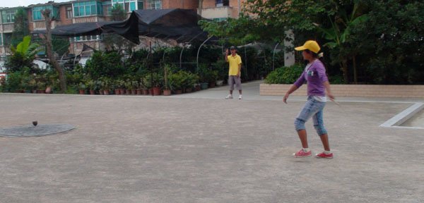 贵阳市第五职业学校(贵阳市乌当区中等职业中学)陀螺训练场景一