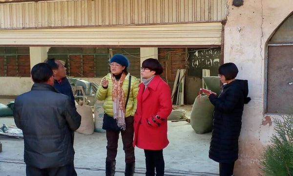 宁蒗县职业高级中学市县领导实地考察2