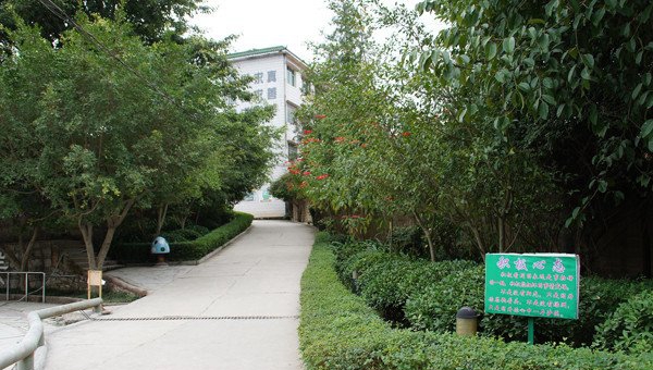 罗甸县中等职业学校校园绿茵小道