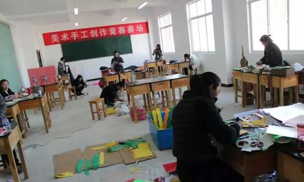 龙陵县职业高级中学手工竞赛
