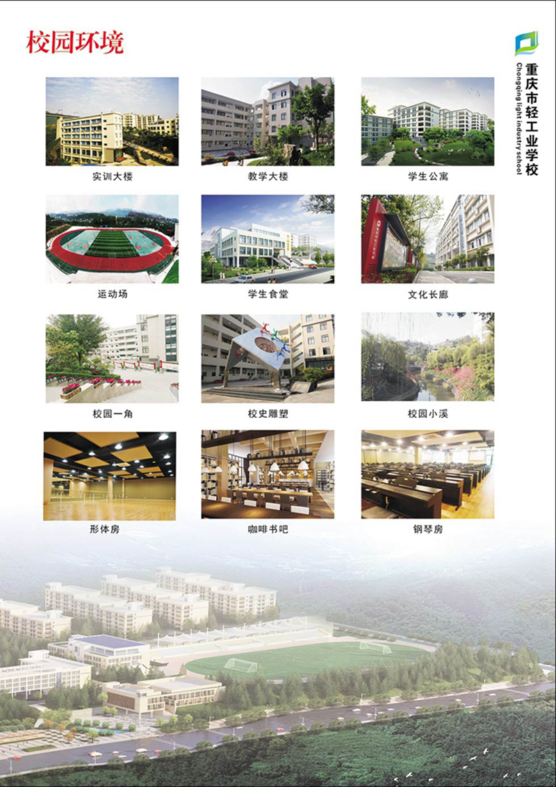 重庆市轻工业学校2020年招生简介