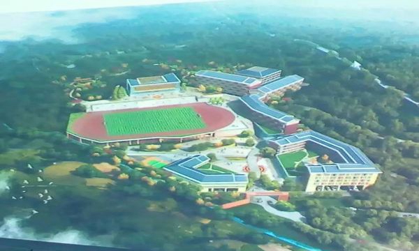 宁蒗县职业高级中学新校区效果图2