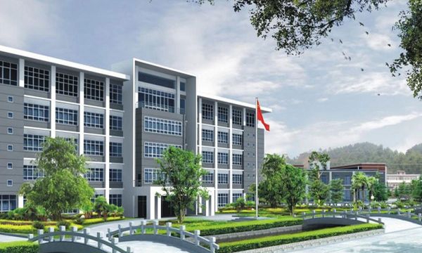 昆明市晋宁区职业高级中学学校大楼