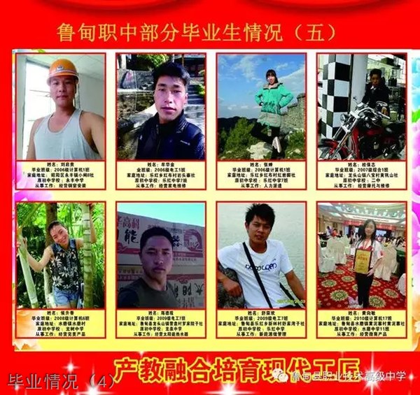 鲁甸县职业技术高级中学毕业情况（4）