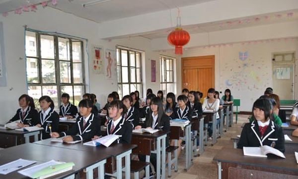 昆明市台湘科技学校教学课堂