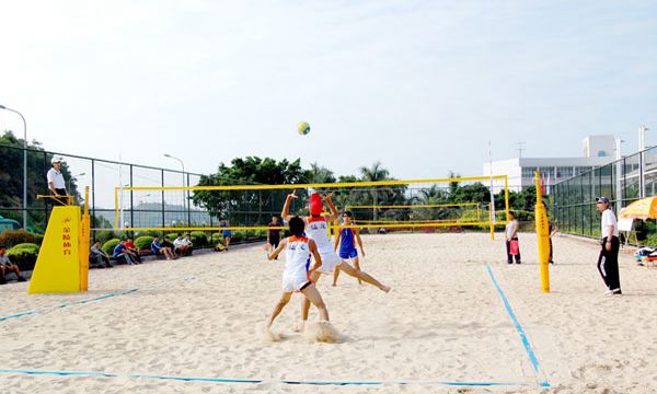 昆明市体育学校沙滩排球场 昆明市体育学校沙滩排球场